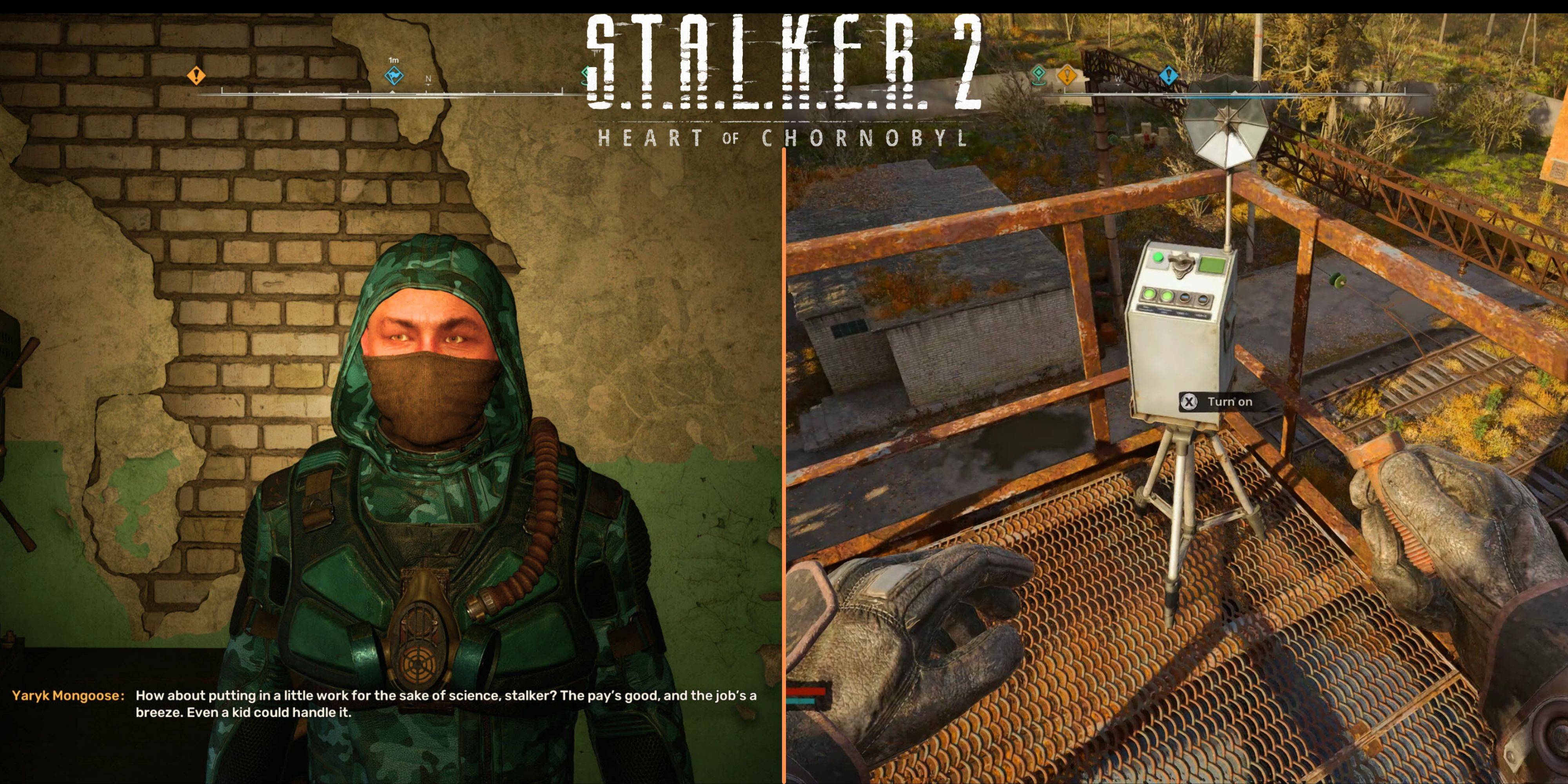 Stalker 2 : Pour la science ! Side Procédure pas à pas de la quête