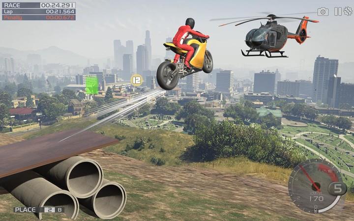 Crazy Stunt Rider GT Bike Game スクリーンショット 0