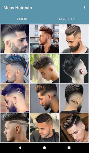 men’s long hairstyles Captura de tela 1