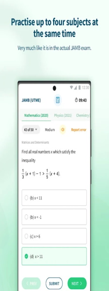 Class54 Learning App-JAMB 2024 स्क्रीनशॉट 0