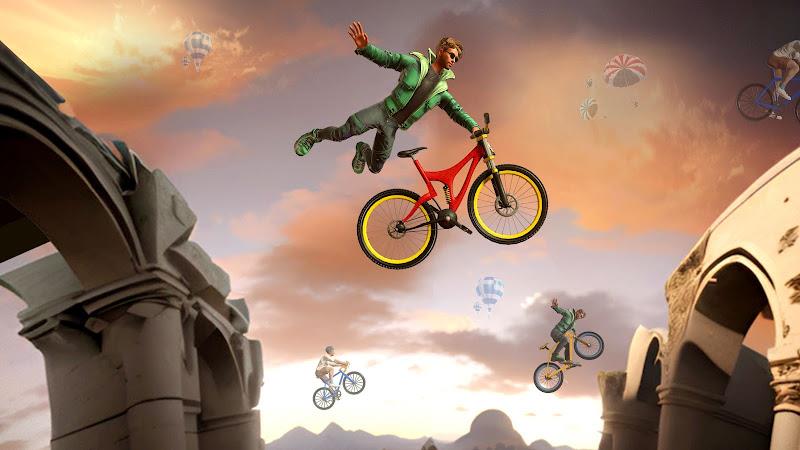 Dirt BMX Bicycle Stunt Race Скриншот 1