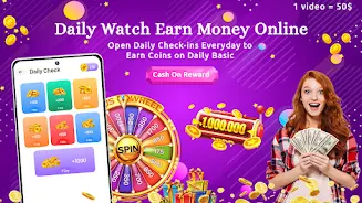 Super Earn: Watch & Make Money स्क्रीनशॉट 0