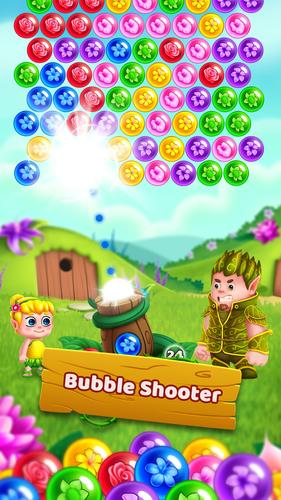 Bubble Shooter - Flower Games Ekran Görüntüsü 0