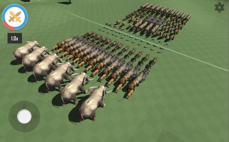 Animal Epic Battle Simulator Schermafbeelding 0