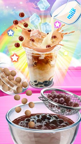 Unicorn Bubble Tea - Icy Drink Captura de pantalla 2