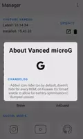 Vanced microG 스크린샷 3