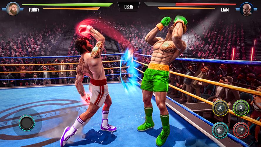 Real Kick Boxing Games 2023 Capture d'écran 0