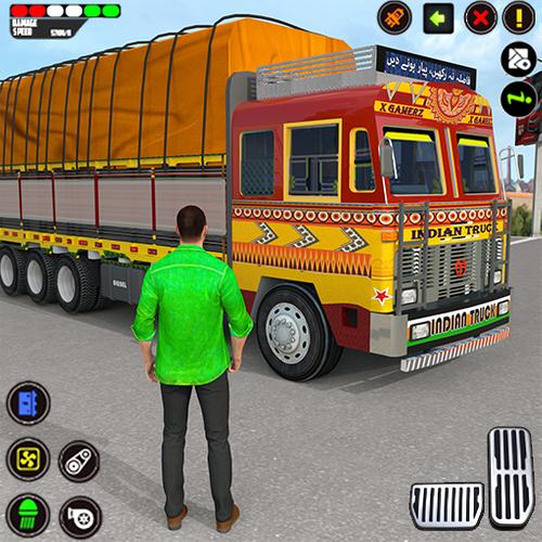 Indian Truck Drive Truck Games Zrzut ekranu 0
