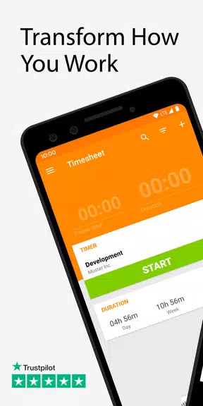 Timesheet - Time Tracker স্ক্রিনশট 0