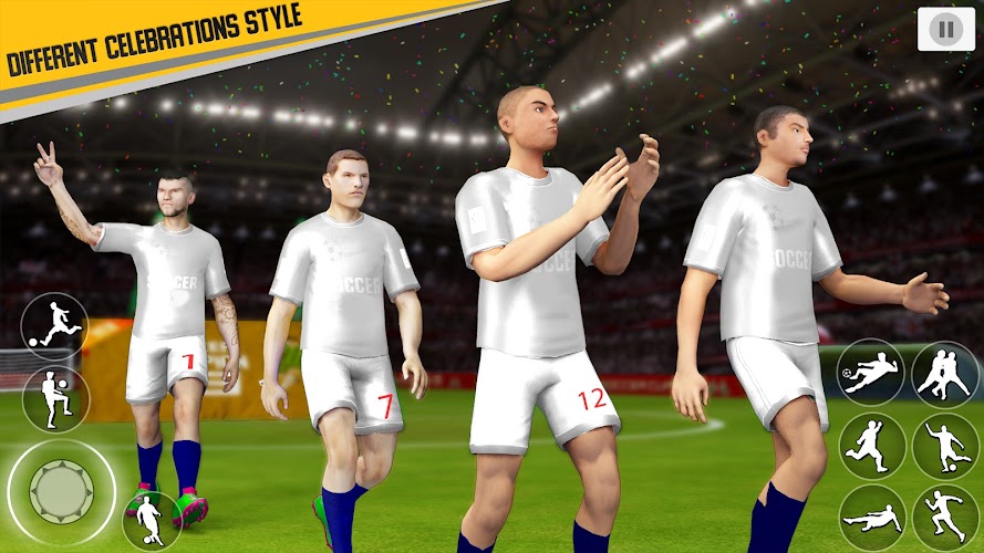 Soccer Hero: Football Game ဖန်သားပြင်ဓာတ်ပုံ 0
