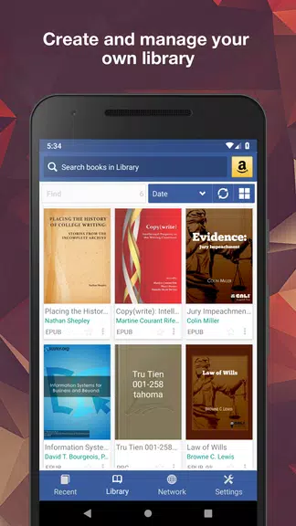 KReader kindle  read all books স্ক্রিনশট 1