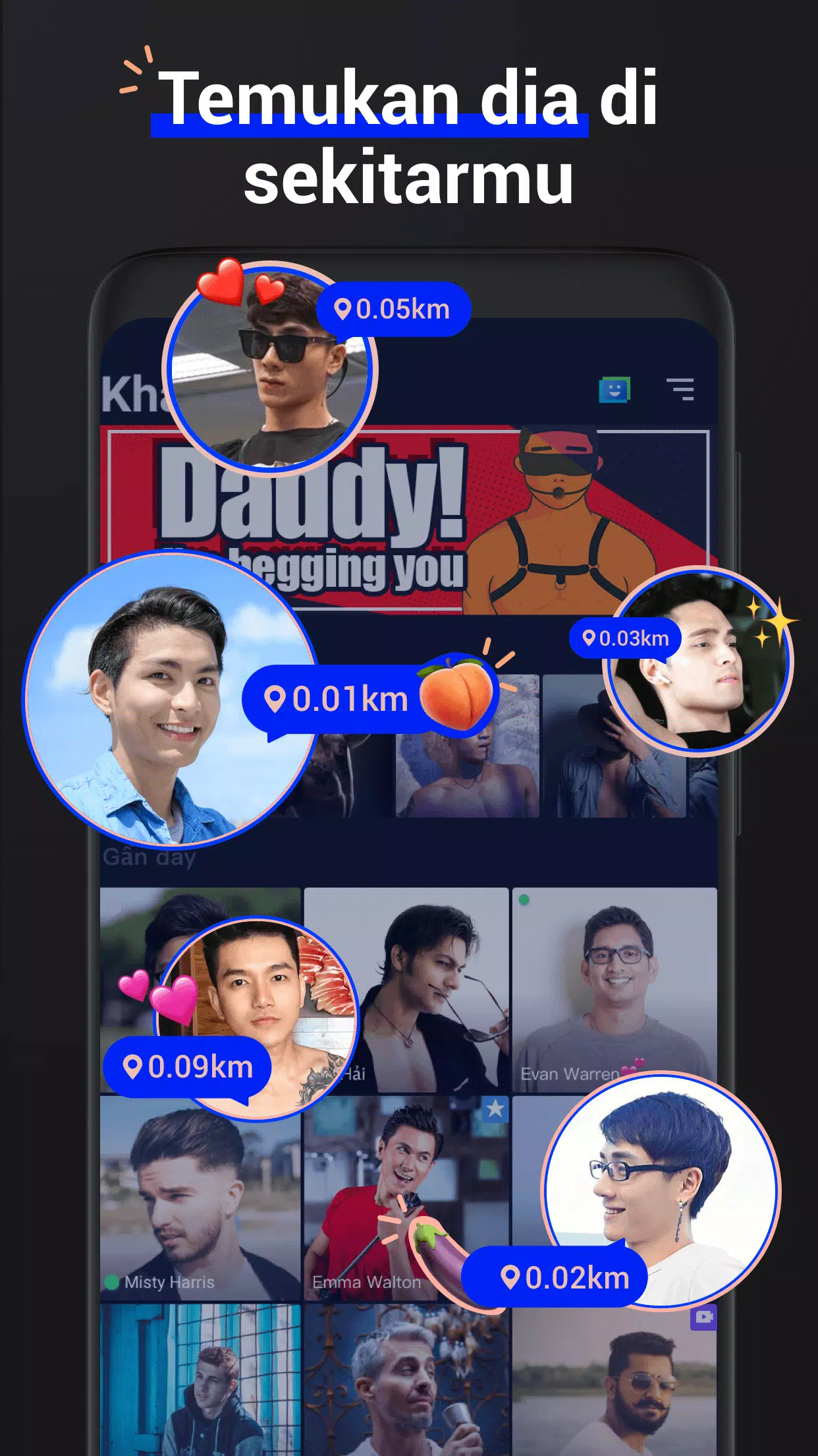 HeeSay - Blued LIVE & Dating Capture d'écran 1