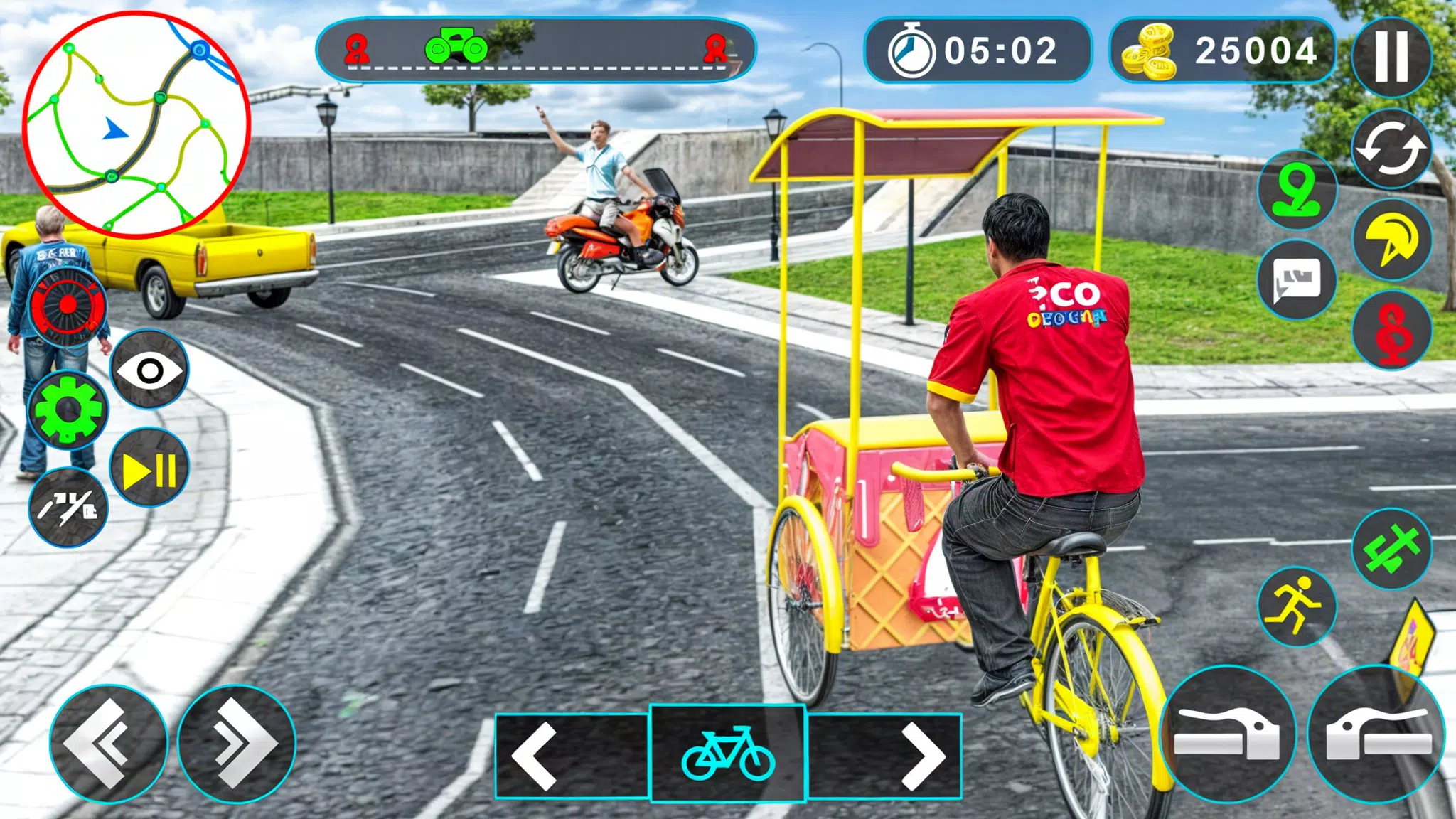 City Ice Cream Man Simulator Ekran Görüntüsü 2