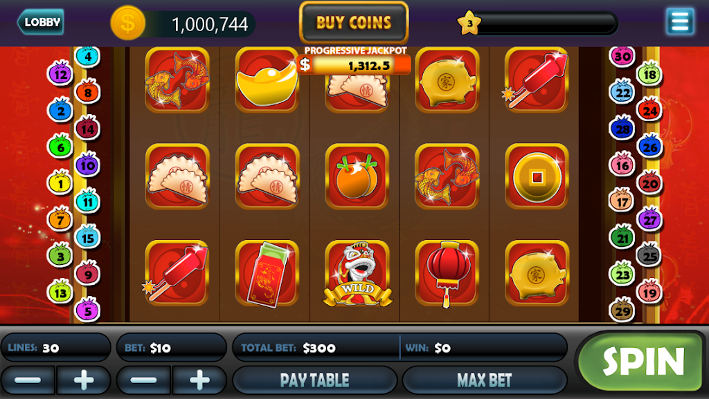 Golden Epic Fortune Slots Captura de tela 0