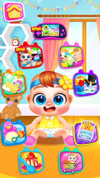 My Baby Care Newborn Games স্ক্রিনশট 0