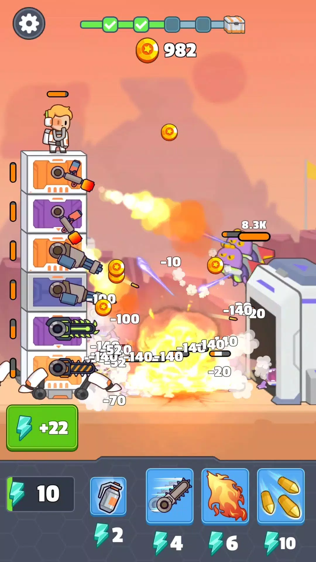 Tower Mash Defense Tangkapan skrin 0