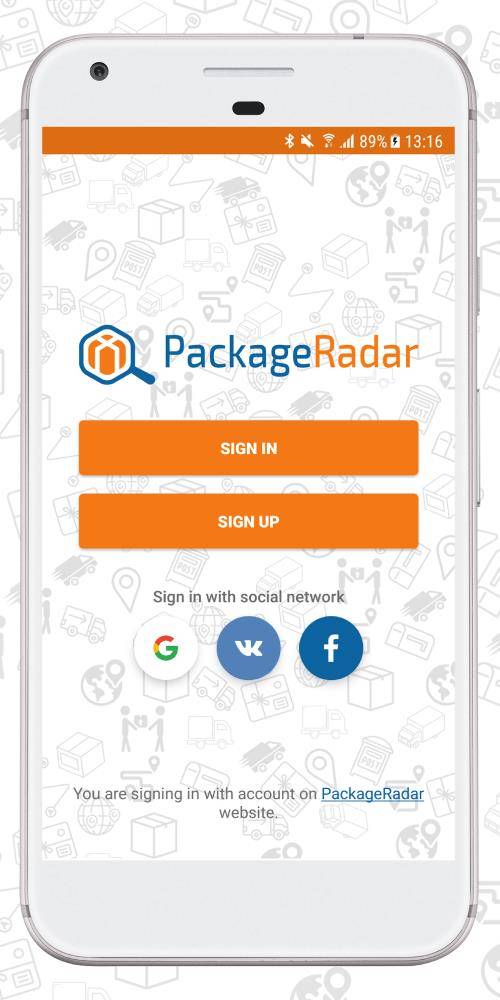 PackageRadar স্ক্রিনশট 0