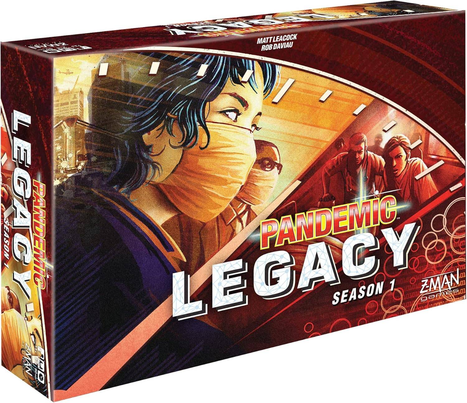 Pandemik Legacy Season 1 Edisi Merah