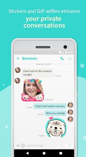 Between - Private Couples App ဖန်သားပြင်ဓာတ်ပုံ 2