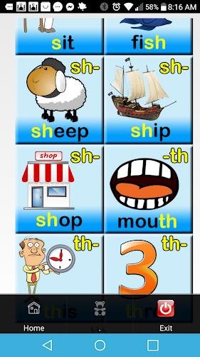 Phonics for Kids Captura de pantalla 3