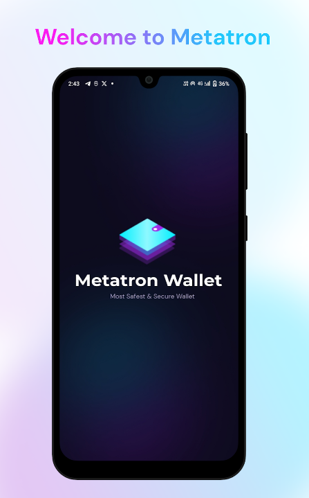 Metatron wallet ဖန်သားပြင်ဓာတ်ပုံ 2