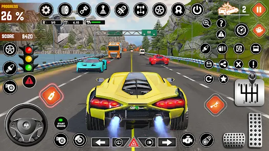 GT Car Racing Game Offline應用截圖第2張