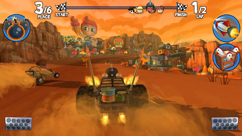 Beach Buggy Racing 2 Mod Capture d'écran 0