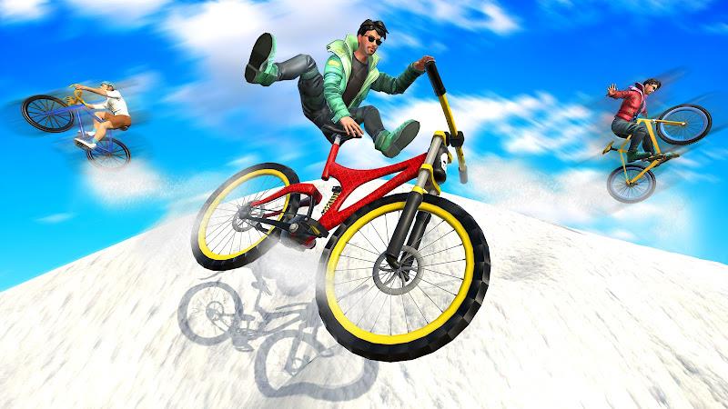 Dirt BMX Bicycle Stunt Race Скриншот 3