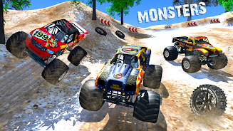 Monster Truck Games Simulator Captura de tela 0