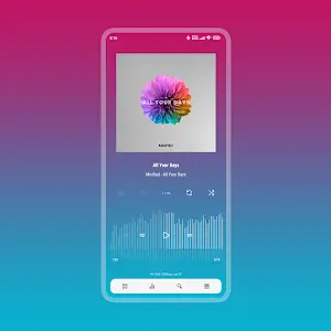 Aurora - Poweramp Skin應用截圖第2張