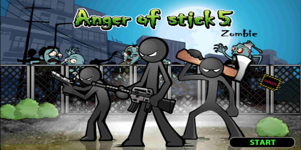 Anger of stick 5 : zombie Captura de pantalla 2