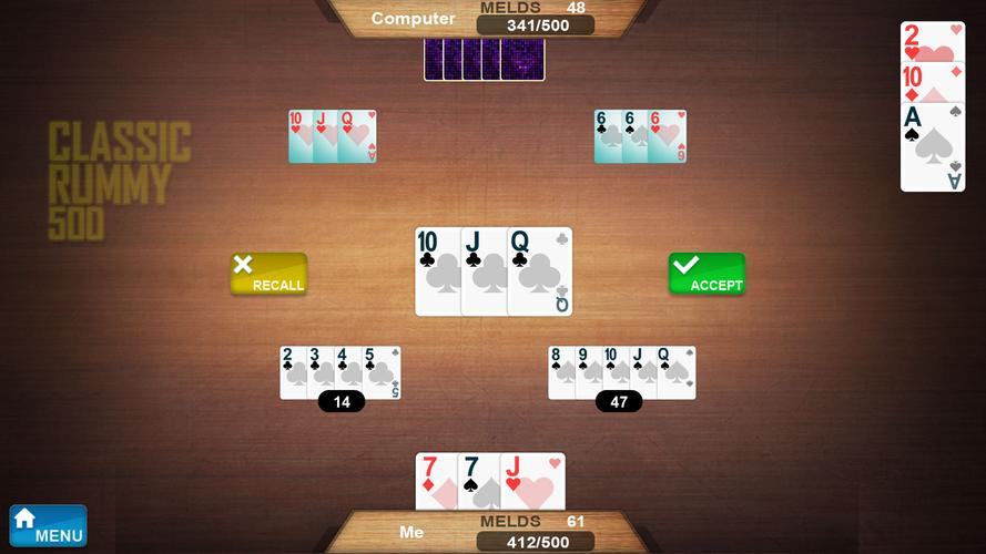 Rummy 500 স্ক্রিনশট 1