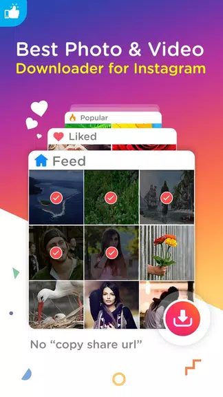 MultiSave - Photo, Video Downloader for Instagram ဖန်သားပြင်ဓာတ်ပုံ 0