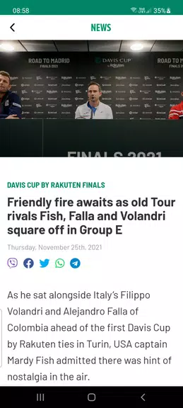Davis Cup Schermafbeelding 2