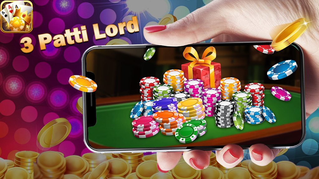3 Patti Lord-Real 3 Patti& AB スクリーンショット 1