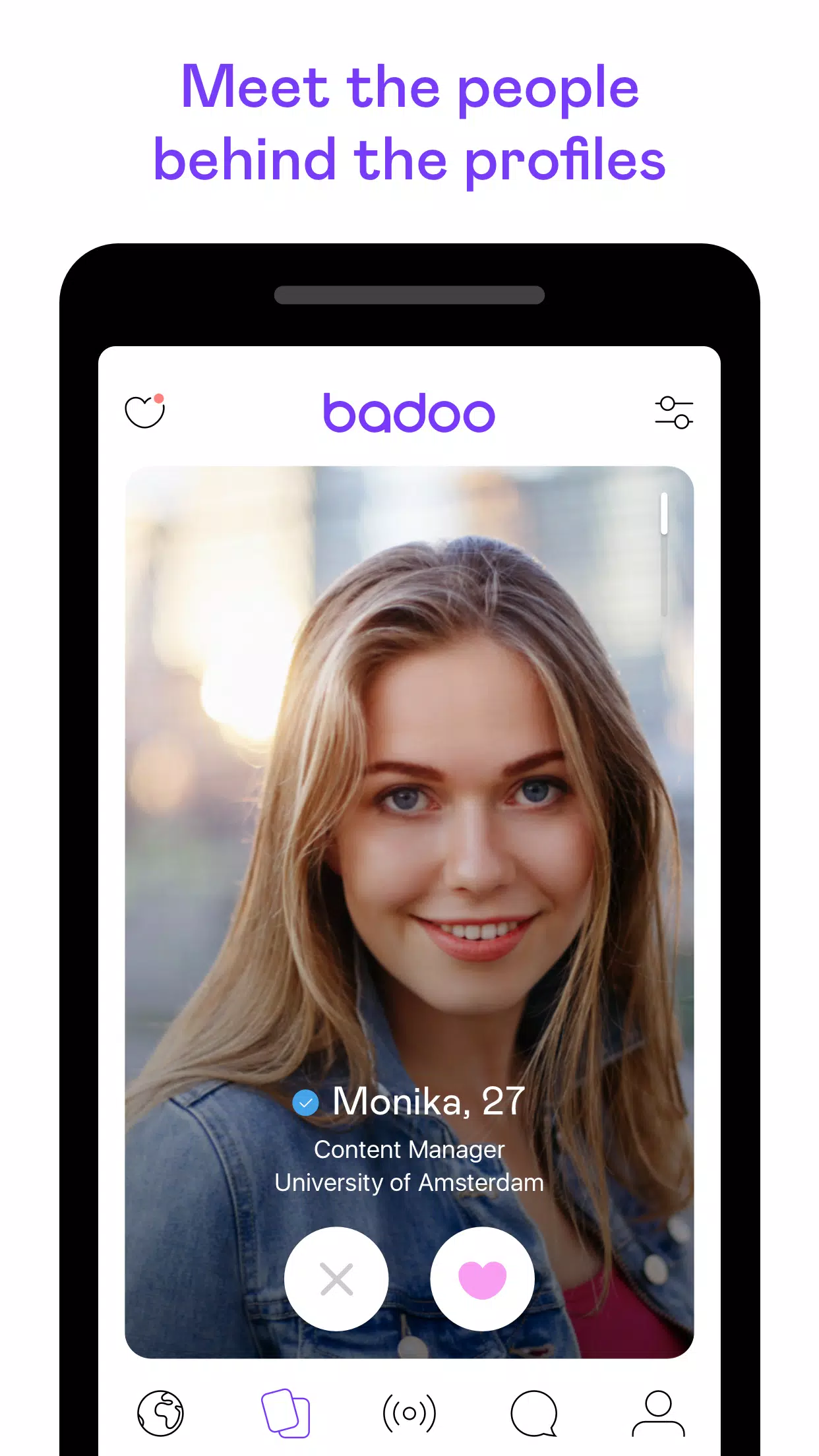Badoo Lite Zrzut ekranu 1