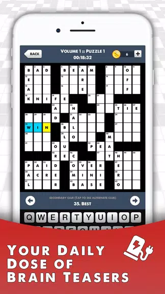 Crosswords Puzzle - Word Game Captura de tela 0