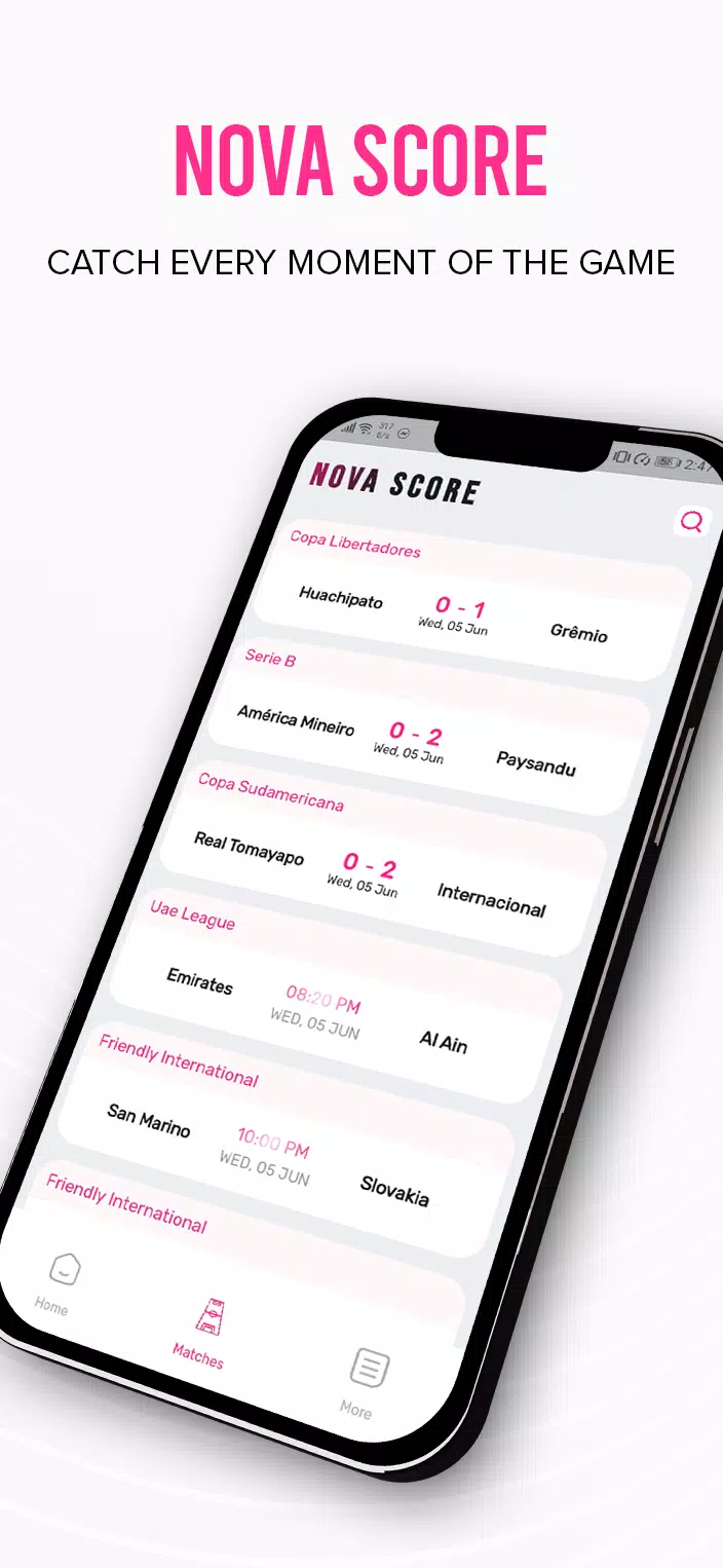 Nova Score Zrzut ekranu 0