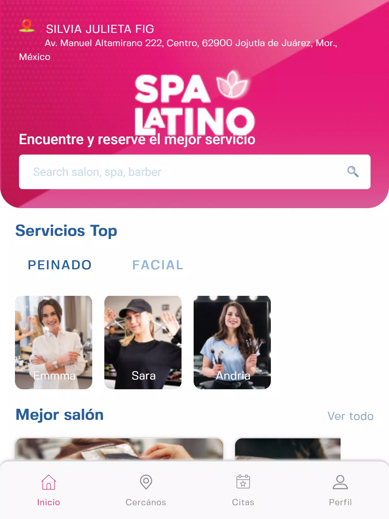 SPA Latino Ảnh chụp màn hình 2