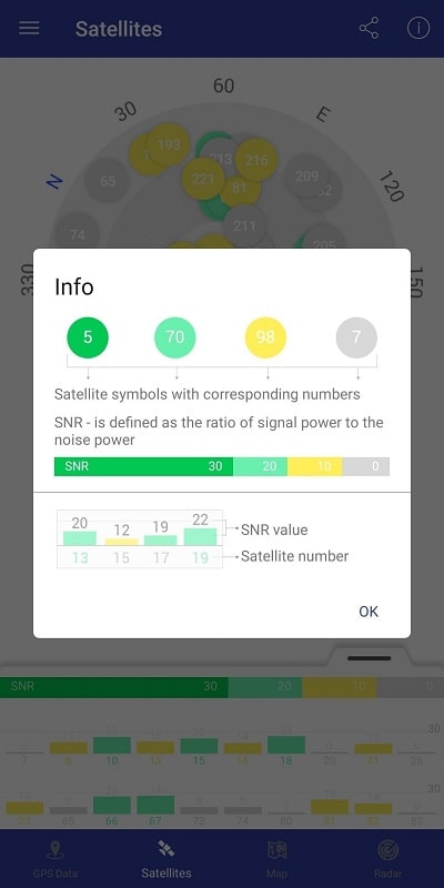 GPS Data स्क्रीनशॉट 1