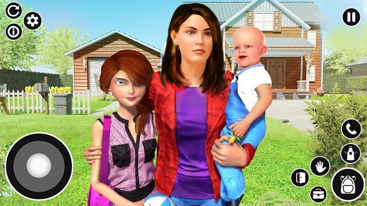 Single Mom Baby Simulator ภาพหน้าจอ 1