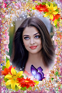 Love Flowers Photo Frame স্ক্রিনশট 0