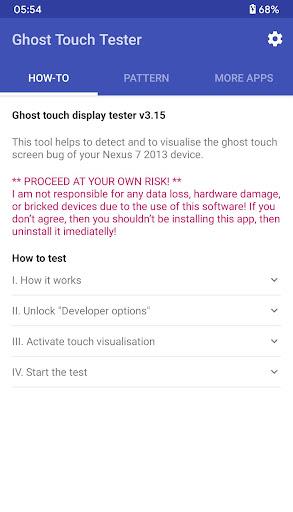 Ghost Touch Tester Ekran Görüntüsü 0