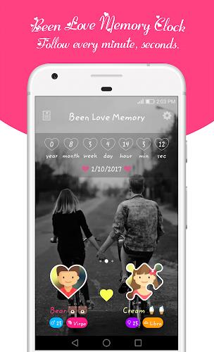 Been Love Memory -Love Counter ภาพหน้าจอ 1