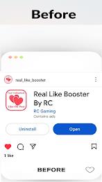 RC Real Like Follower Booster स्क्रीनशॉट 0