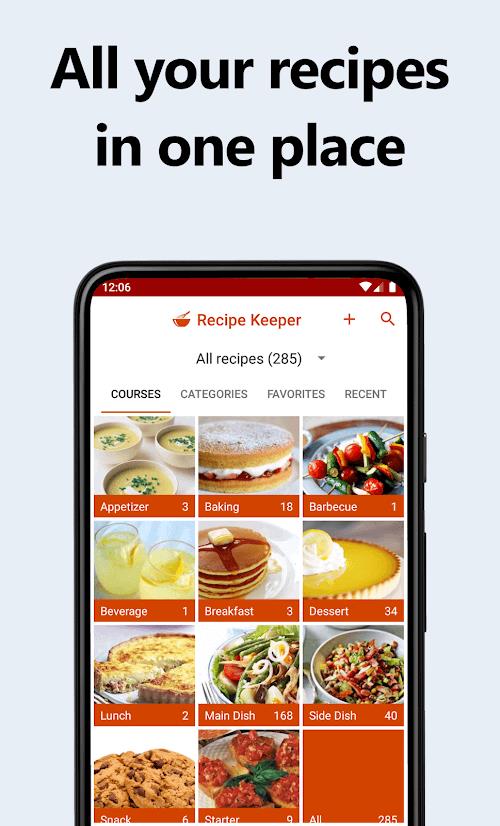 Recipe Keeper ภาพหน้าจอ 0