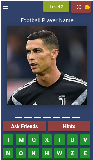 Football Player Quiz Ekran Görüntüsü 2