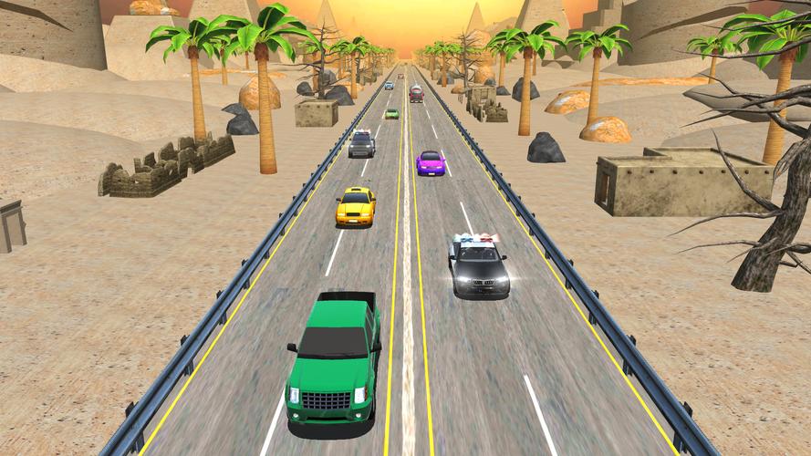 Highway Traffic Racing Car Capture d'écran 2