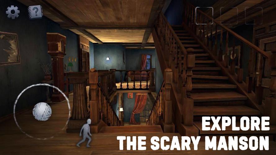 Scary Mansion：Jeu d'horreur 3D Capture d'écran 1