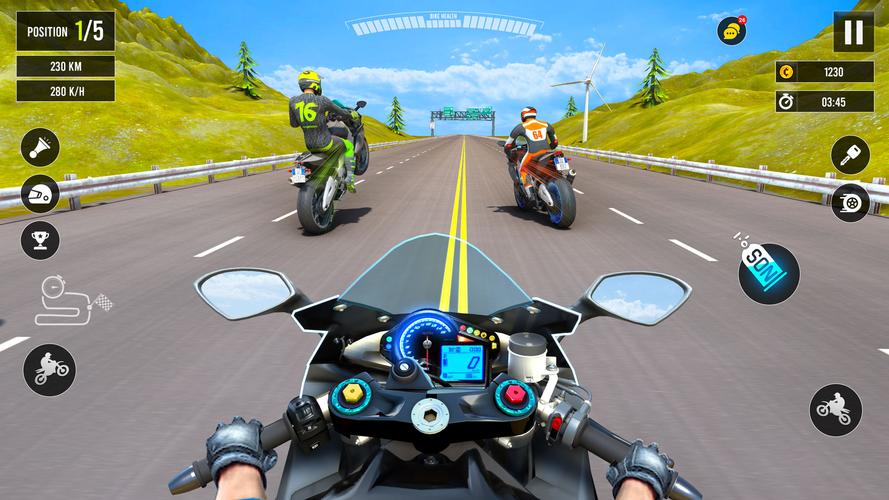 Moto Traffic Bike Race Game 3d স্ক্রিনশট 0